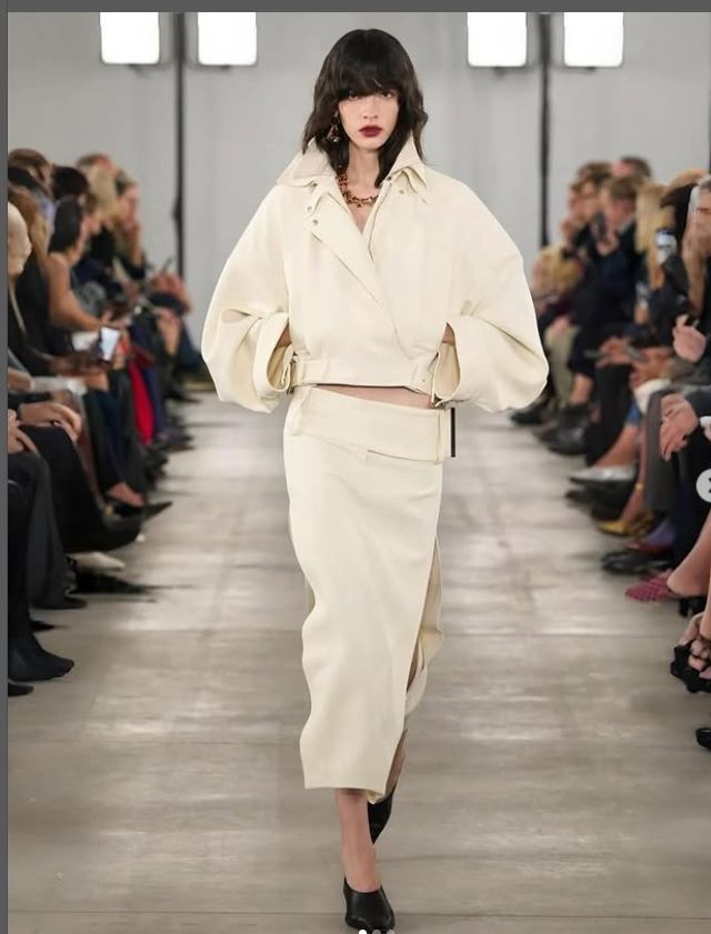 Runway - Cream structured outfit